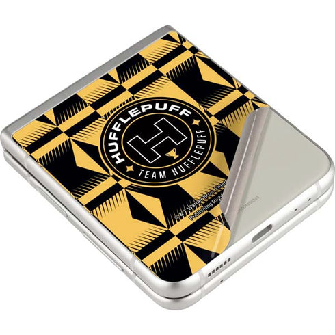 Wizarding Worlds Harry Potter Team Hufflepuff Galaxy Z Flip4 5G Skin